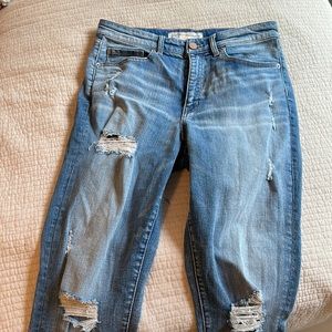 BKE Buckle Denim Stella High Rise Ankle Jeans